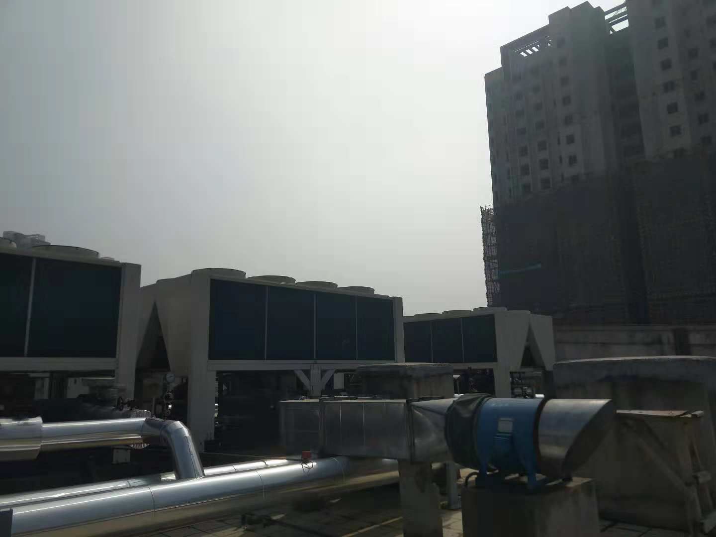 空调冷风机组噪音治理